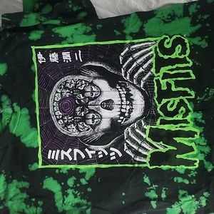 MISFITS Green tye dye